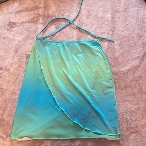 ombré skirt